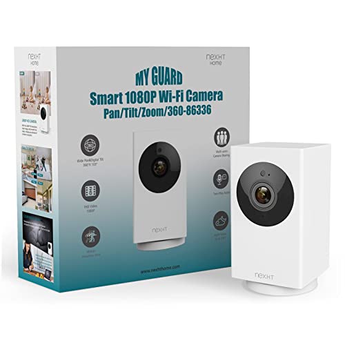 NexHT 1080P Indoor Smart Camera with Pan/Tilt/Zoom