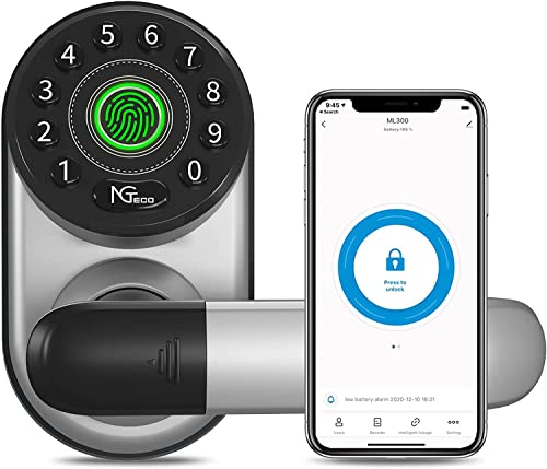 NGTeco Fingerprint Keyless Entry Door Lock