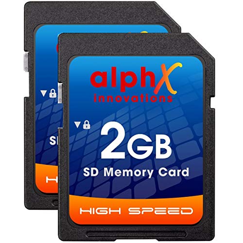 Nikon D50 D40 D40X D3300 Digital Camera Memory Card 2X 2GB Secure Digital (SD) Memory Card (1 Twin Pack)