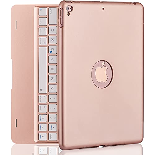 NOKBABO iPad Keyboard Case - Rose Gold