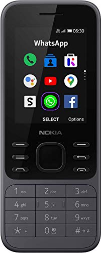 Nokia 6300 4G TA-1324 4GB GSM Unlocked Dual Sim Phone - Light Charcoal