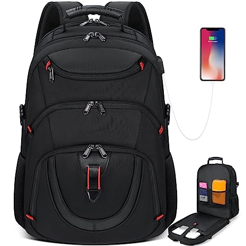 NUBILY Laptop Backpack 17 Inch - Waterproof Travel Backpack