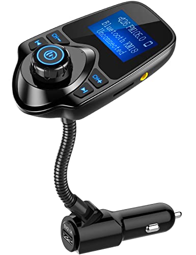 Sintech Bluetooth FM Transmitter Auto, Adapter Bluetooth