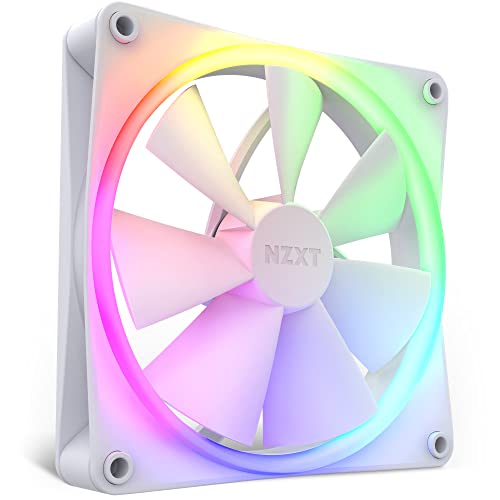 NZXT F140 RGB Fans - Whisper Quiet Cooling - Single (RGB Fan & Controller Required & NOT Included)