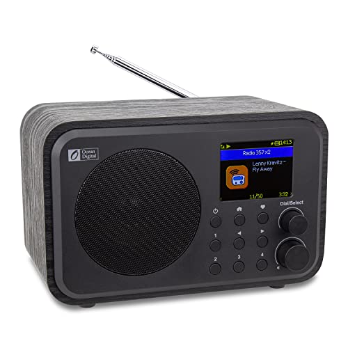 Ocean Digital WR-336F Wi-Fi Internet FM Radio Portable