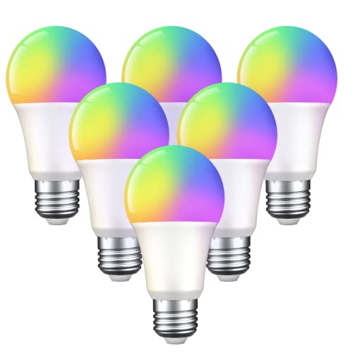 OHMAX Smart Light Bulbs - Color-Changing WiFi Bulbs