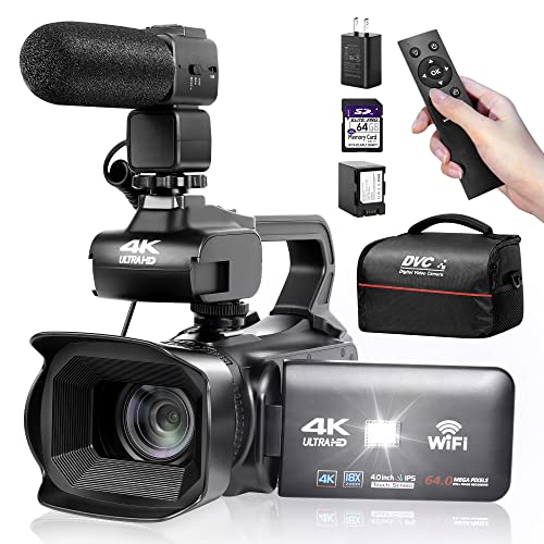 OIEXI UHD 4k Video Camera Camcorder