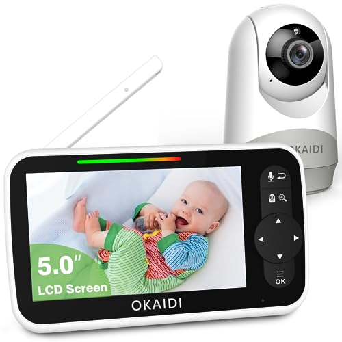 OKAIDI Baby Monitor with Camera and Audio