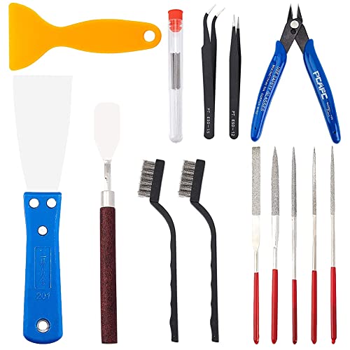 OLYCRAFT 23PCS 3D Printer Tool 3D Printer Nozzle Cleaning Tool Removal Tool Kit