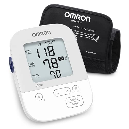 RENPHO Bluetooth Upper Arm Blood Pressure Monitor, Smart Digital Large Cuff  Blood Pressure Machine, LCD Display, 2-Users, Unlimited Memories Accurate