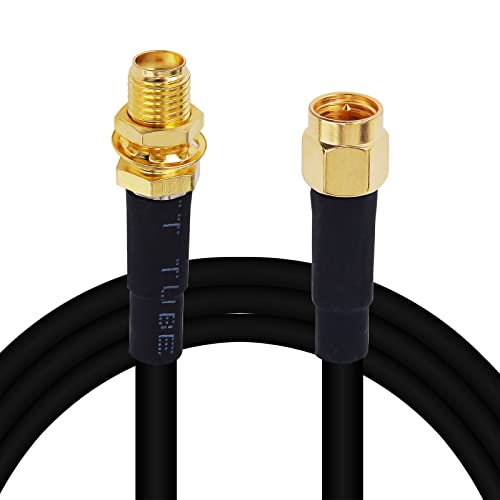 onelinkmore 6.5ft Low-Loss Antenna Extension Cable RG58