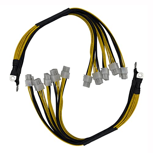 Onyehn 6 Pin PCIE Mining Power Supply Connector Cable
