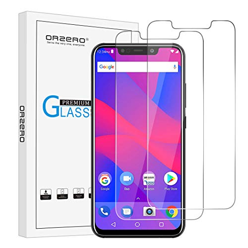Orzero (2 Pack) Compatible for BLU Vivo XL4 Tempered Glass Screen Protector