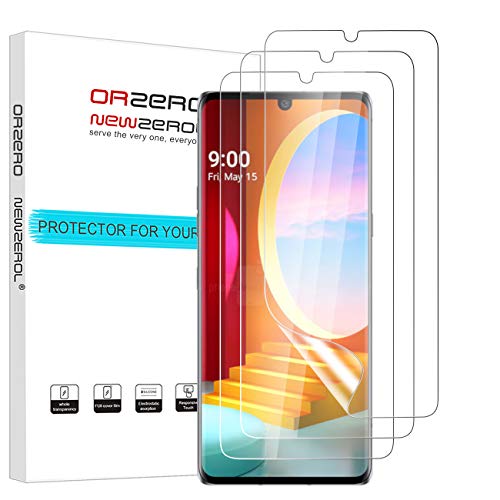 Orzero Compatible TPU Screen Protector for LG Velvet