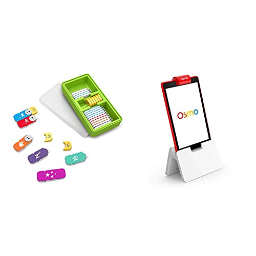 Osmo Fire Tablet Base - Ages 5-10 - Coding - 3 Educational Learning Games