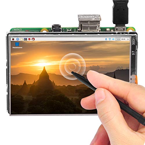 OSOYOO LCD Touch Screen 3.5" HDMI Display Monitor TFT for Raspberry Pi 3 2 Model B Audio Output with Stylus Pen