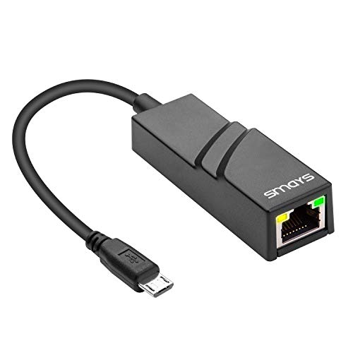Adaptateur Ethernet LAN 3 HUB USB + câble USB OTG, pour Fire Stick