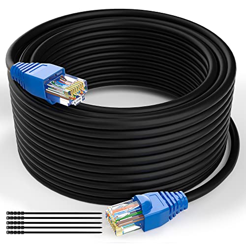 Outdoor Cat 6 Ethernet Cable 75 ft