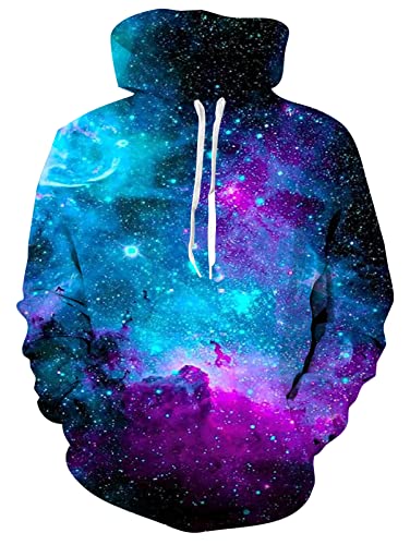 Outer Space Graphics Hoodie Sweatshirt