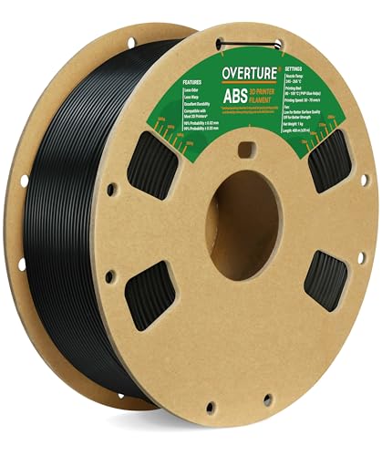 OVERTURE ABS Filament - High-Quality and Cost-Effective 3D Printing