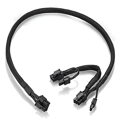 OwlTree Braided PSU Splitter Adapter Cable for Corsair Modular Power Supply