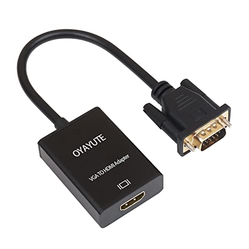 OYAYUTE VGA to HDMI Adapter
