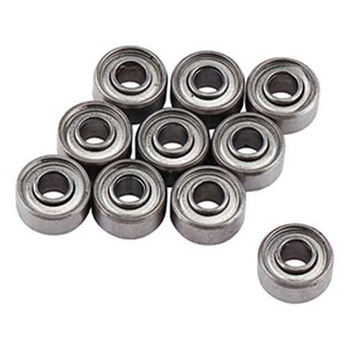 Pack of 10 Miniature Ball Bearings Small Double Shielded Bearings