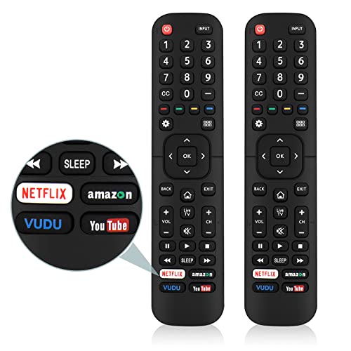 Pack of 2 Universal Remote Control for Hisense-TV-Remote