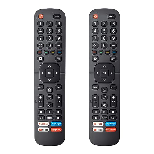 Pack of 2 Universal Remote for Hisense TV