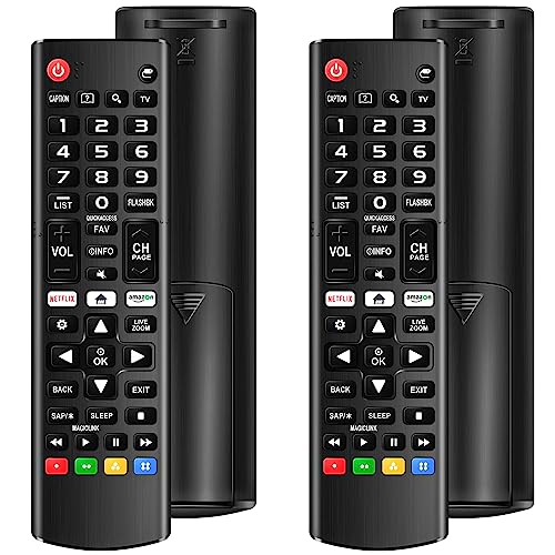 (Pack of 2) Universal Remote for LG Smart TV