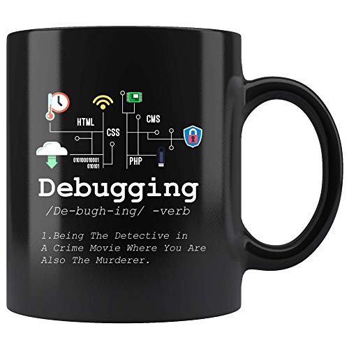 Panvola Debugging Definition Mug