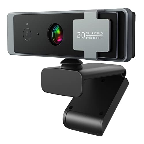 Paobas 1080P Webcam with Microphone