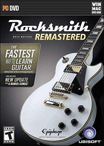 PC Rocksmith Remastered 2014 GAME ONLY (no Real Tone cable)