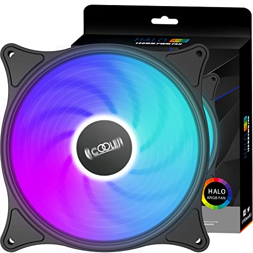PcCOOLER 120mm Case Fan Dawn Series - Efficient Cooling with Customizable Lighting