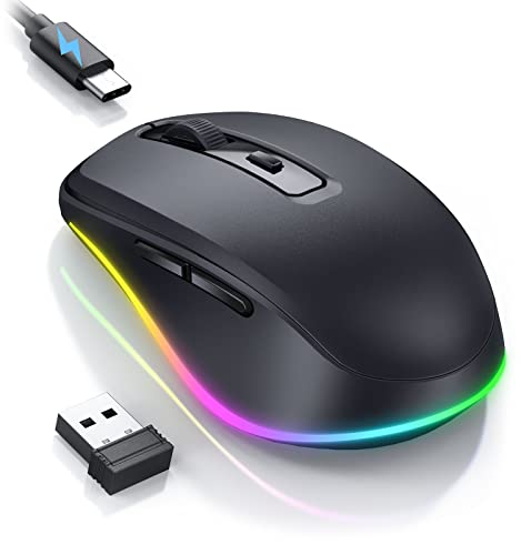 PEIOUS Wireless Mouse and Jiggler Combo