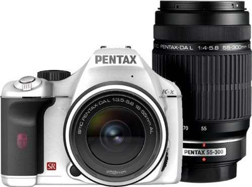 PENTAX K-x Double Zoom Kit: A Sleek and Versatile Camera