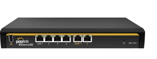 Peplink Balance 20 Dual-WAN Router: Reliable, Feature-rich, and Easy to Use