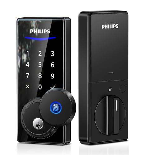 Philips Smart Lock - Keyless Entry Door Lock - Matte Black