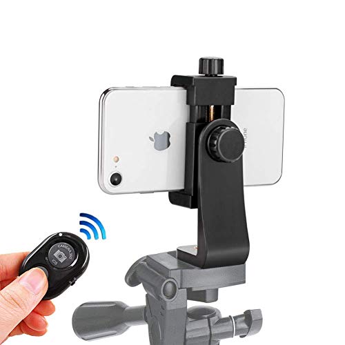 Phone Tripod Mount with Remote for iPhone and Android