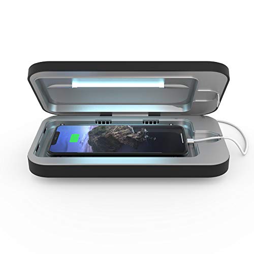 PhoneSoap 3 UV Cell Phone Sanitizer & Dual Universal Cell Phone Charger Box