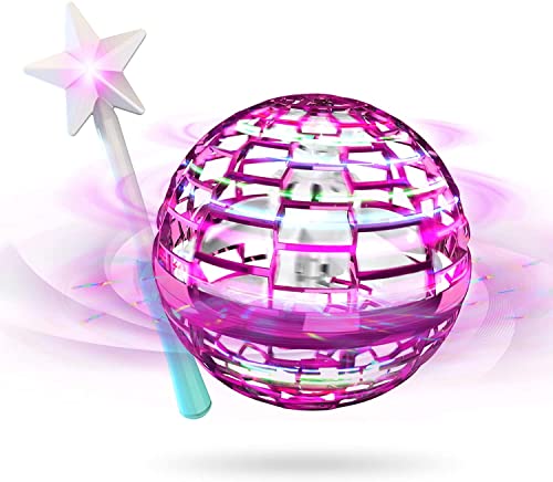 Pink Flying Orb Ball with Magic Wand