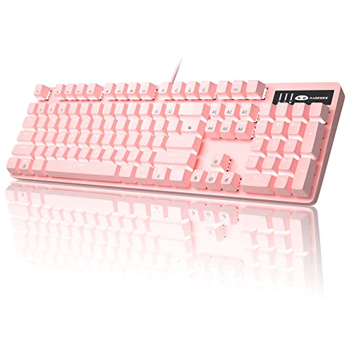 Pink Gaming Keyboard