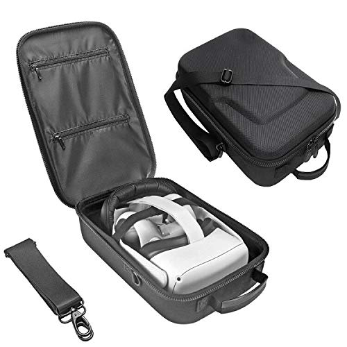 Pinson Hard Travel Case for Oculus Quest 2/Quest VR Gaming Headset and Controllers