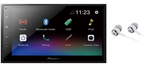 Pioneer 6.8" Double DIN Touchscreen Car Stereo