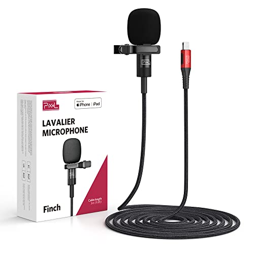 PIXEL Lavalier Microphone for iPhone iPad