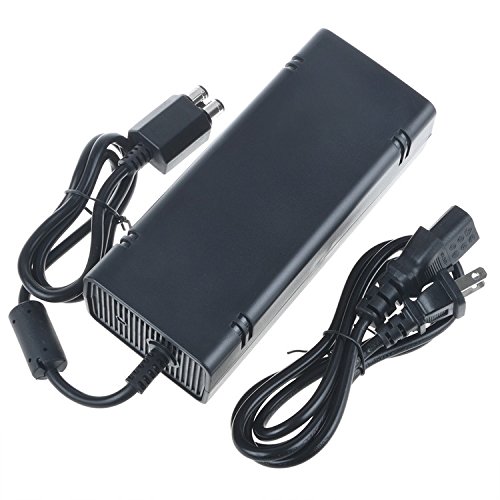 PK Power AC Power Supply Brick Charger Adapter Cable Cord for Microsoft Xbox 360 Slim PSU