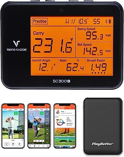 PlayBetter SC300i Portable Golf Launch Monitor