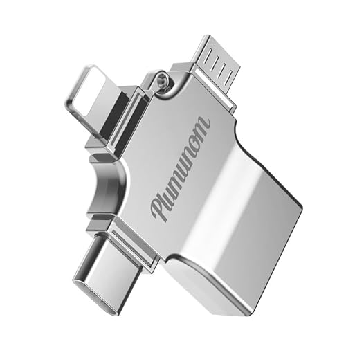 Plumunom 3 in 1 OTG Converter - USB Adapter for Data Transmission