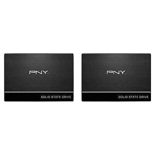 PNY SSD7CS900-240-RB 3D NAND 2.5" SATA III Internal SSD (Pack of 2)