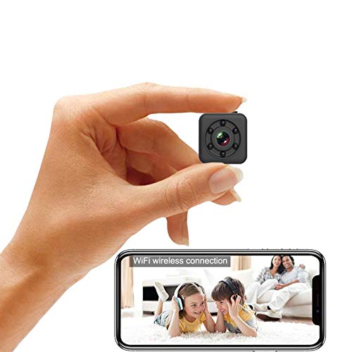  OUCAM Mini WiFi Spy Camera 1080P Video Recording Live Feed,  Wireless Hidden Spy Cam Nanny Camera/Auto Night Vision/No Light Night  Vision/Motion Activated Alarm(2023 New Upgraded Phone APP) 11 : Electronics